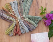 5 Headband Bundle, Soft Sturdy Cotton in Earthy Tones, Boho  display picture 1