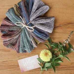 5 Headband bundle, soft sturdy cotton in earthy tones, boho style, super comfortable head band, regular size (5pck Earth)