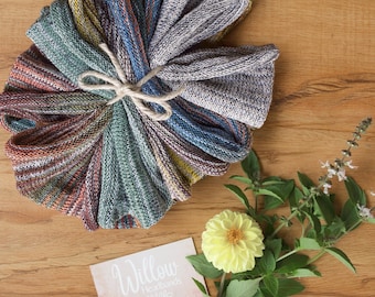 5 Headband bundle, soft sturdy cotton in earthy tones, boho style, super comfortable head band, regular size (5pck Earth)