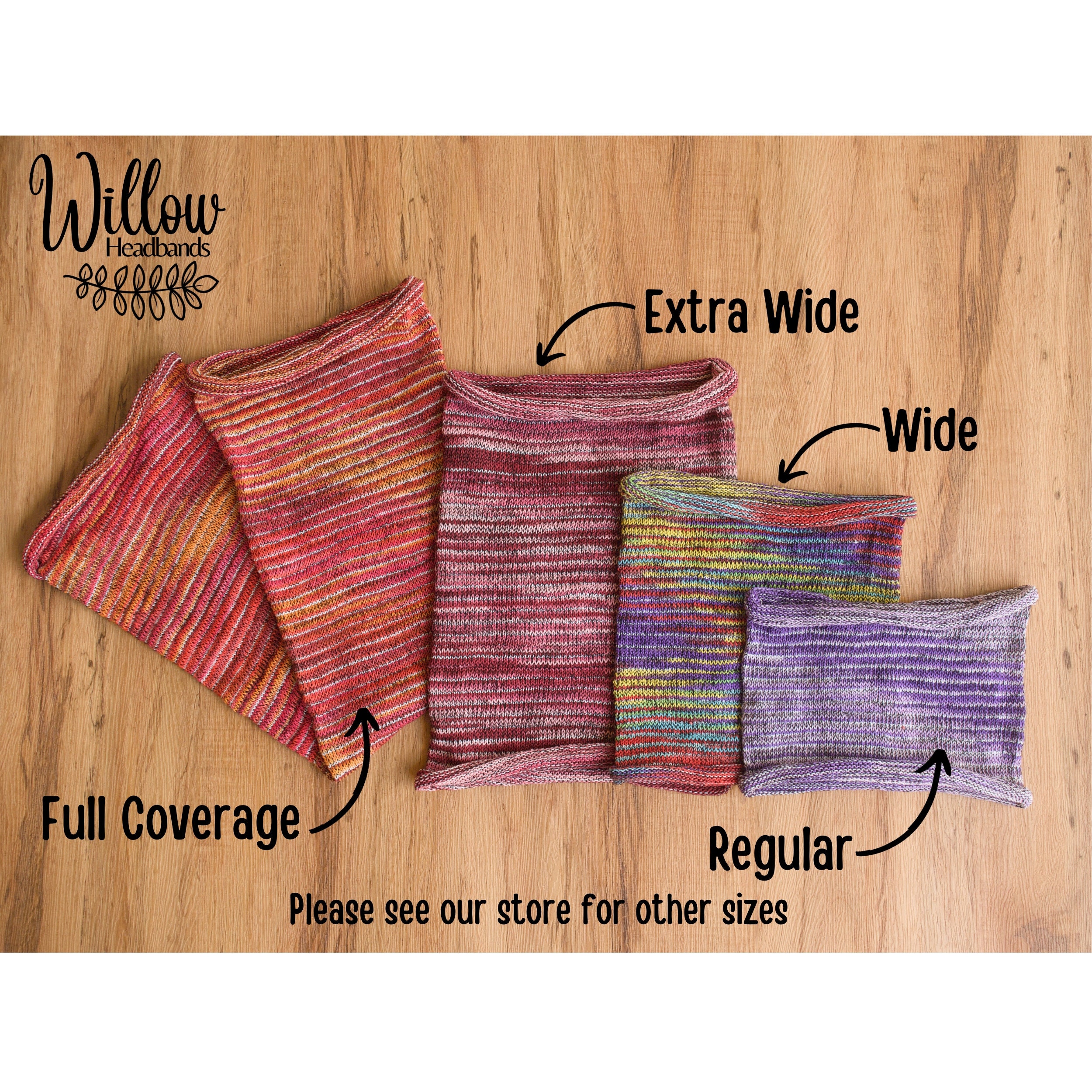 5 Headband Bundle, 6 Colour Selections to Choose From, Soft  display picture 3