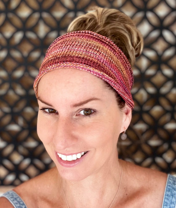 4 Headband Bundle in Our Wide Size, Soft Comfortable Cotton  display picture 3