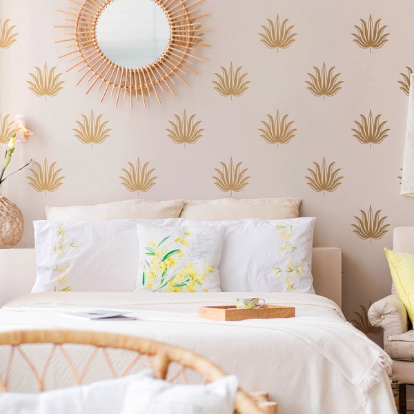 Gold Wall Decals Etsy