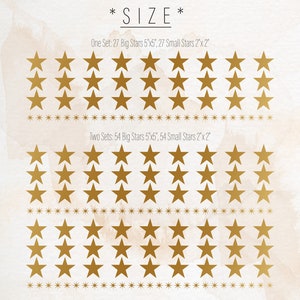 Stars Wall Decals, Large Sets of Stars, Stars Wall Stickers, Zodiac ...