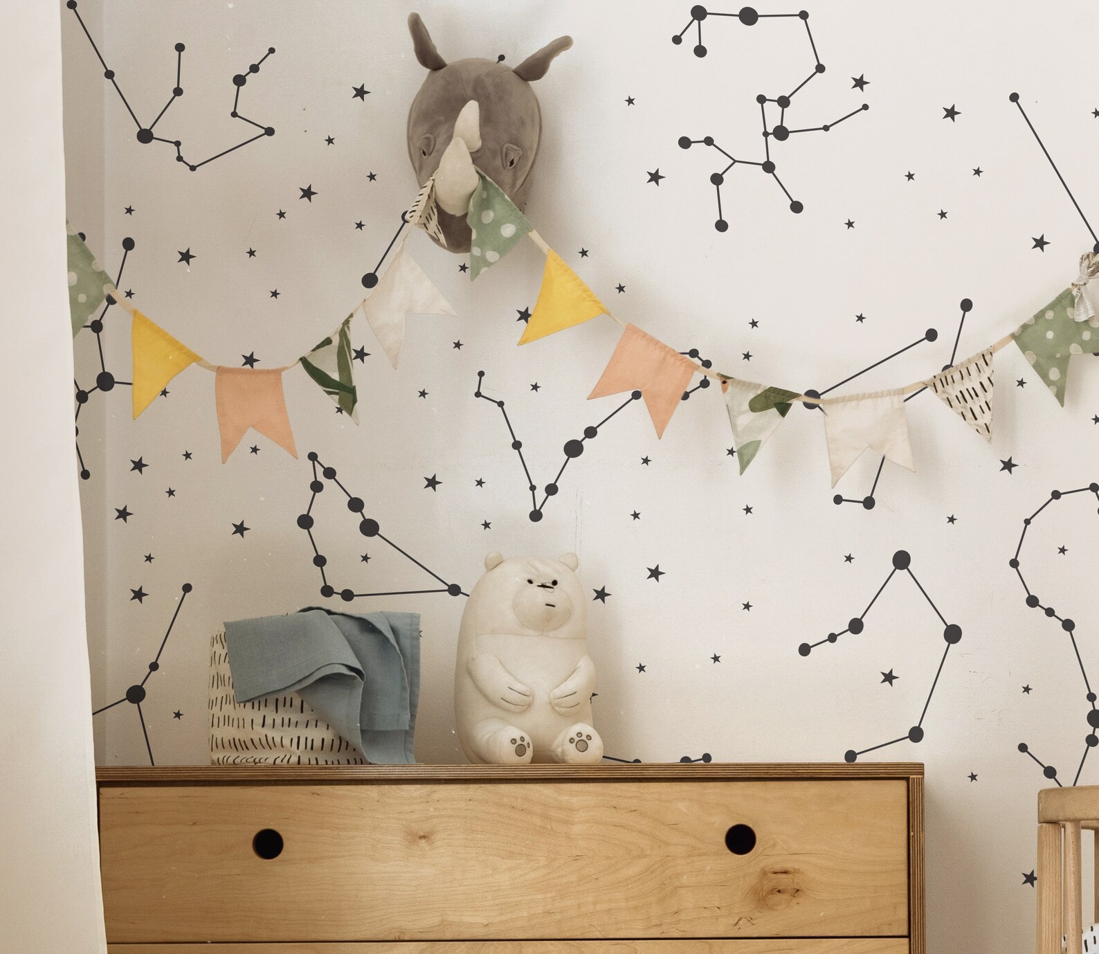 Zodiac Constellations Wall Decals constellations and Stars Etsy