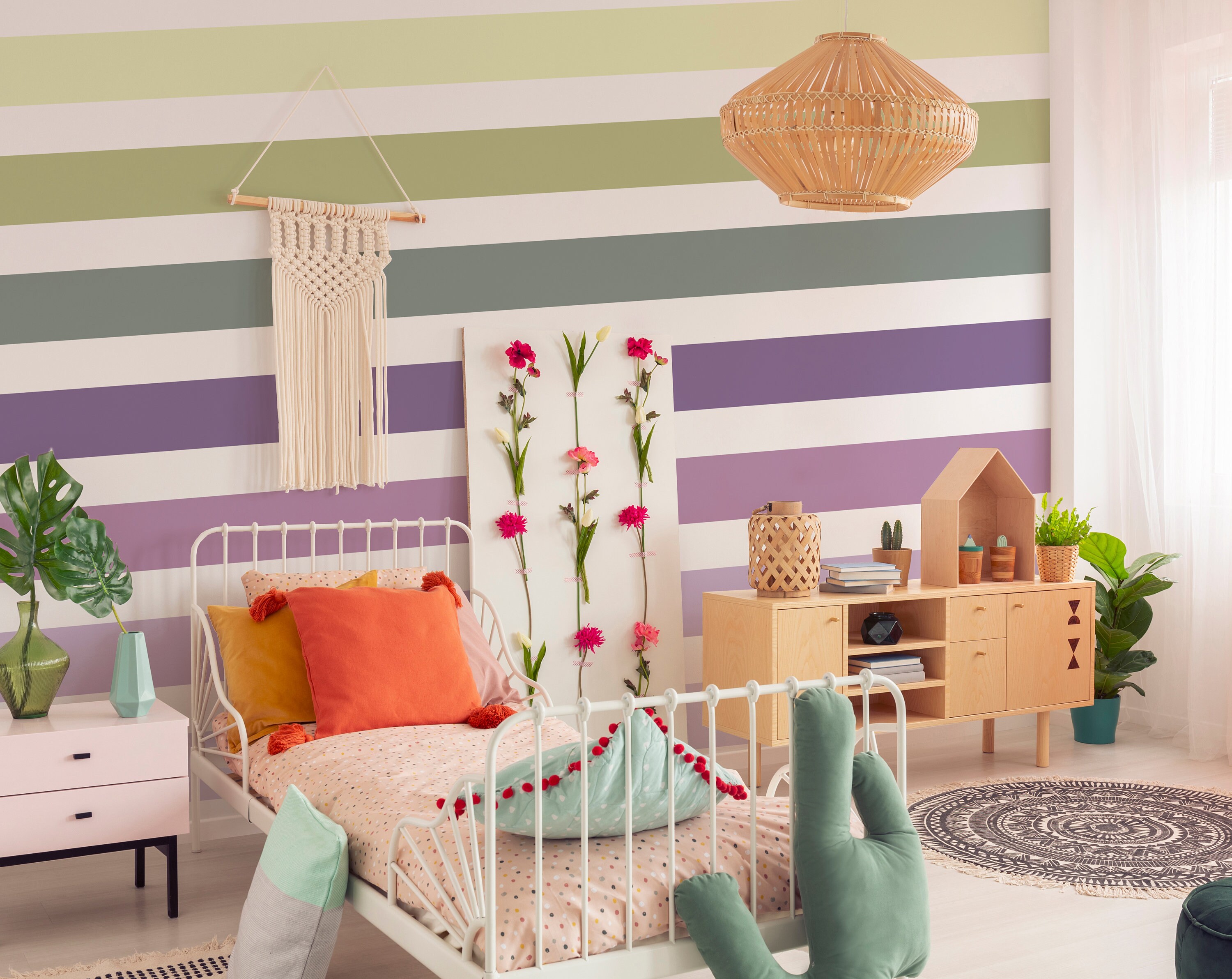 Wandaufkleber 'Reading Will Take You Everywhere' – Regenbogenfarben, 30x60 Cm, Abziehbar