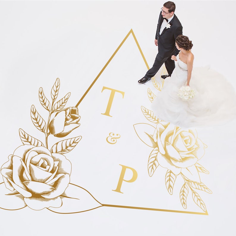 Dance Floor Decal Wedding Floor Decal Vinyl Floor Decals Etsy