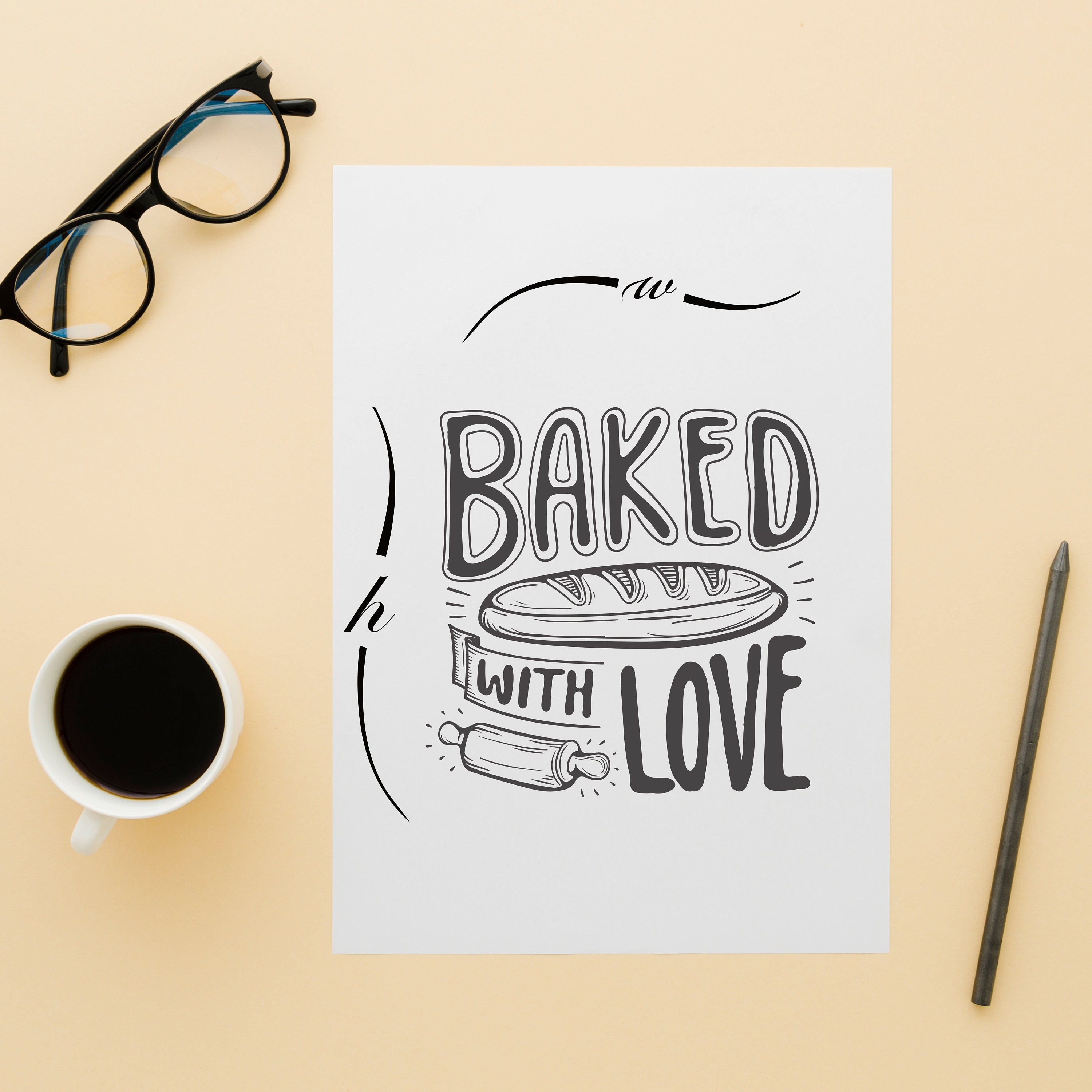 Baking Wall Art Kitchen Decor Loaf of Bread Bread Quotes Etsy