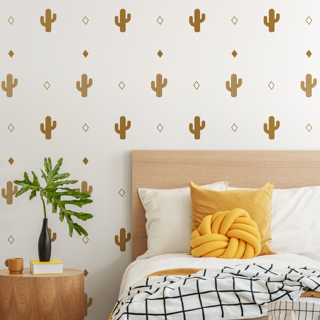 Cactus Wall Decals | Southwestern| Desert Stickers| Home Decor | Office ...