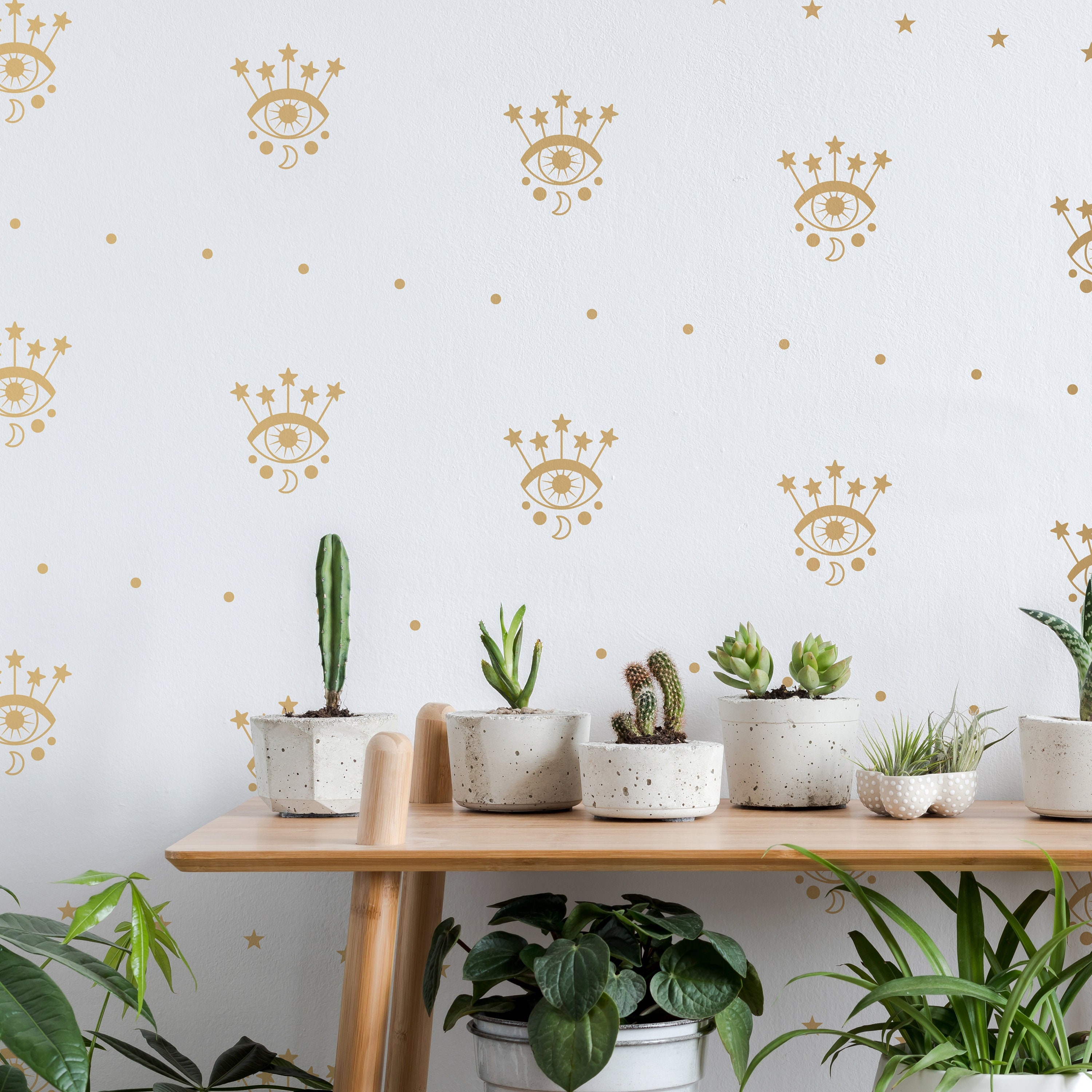 Mystical Eye Wall Decals | Eye & Lash Wall Stickers | Salon Decor ...