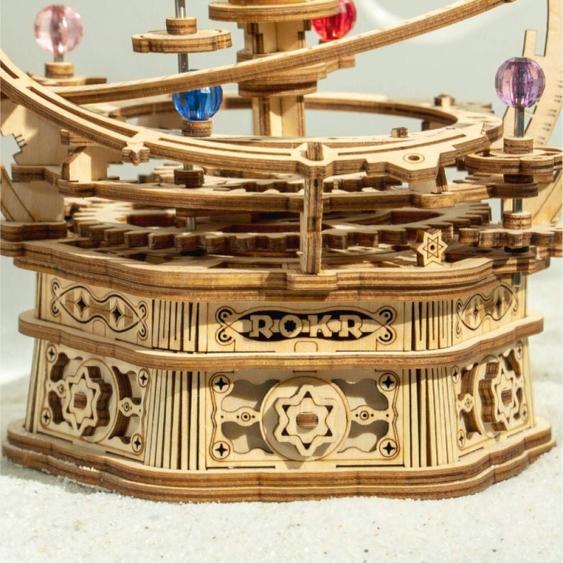 Windup Mechanical Music Box DIY Wooden Music Box Kit Etsy Canada