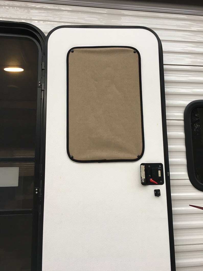 Rv/camper Door Window Sun/privacy Shade Etsy