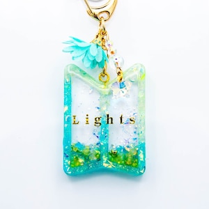 Lights Shaker Charm - Bangtan BTS Kpop Music Fan - Keychain Accessory