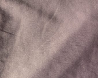 1 Yard Fabric, Polyester Knit with Spandex 59" wide Dusty Rose/Mauve solid color