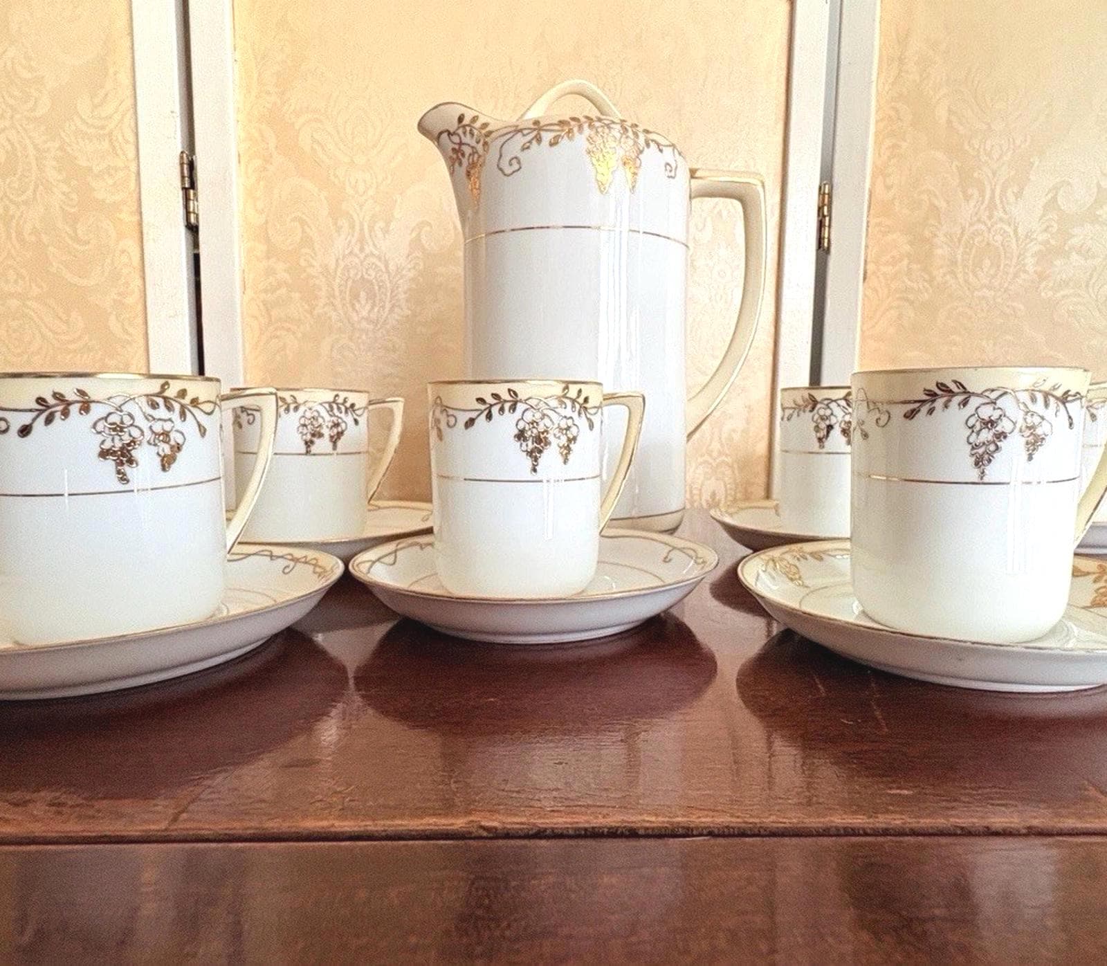 Nippon Chocolate Pot - Etsy