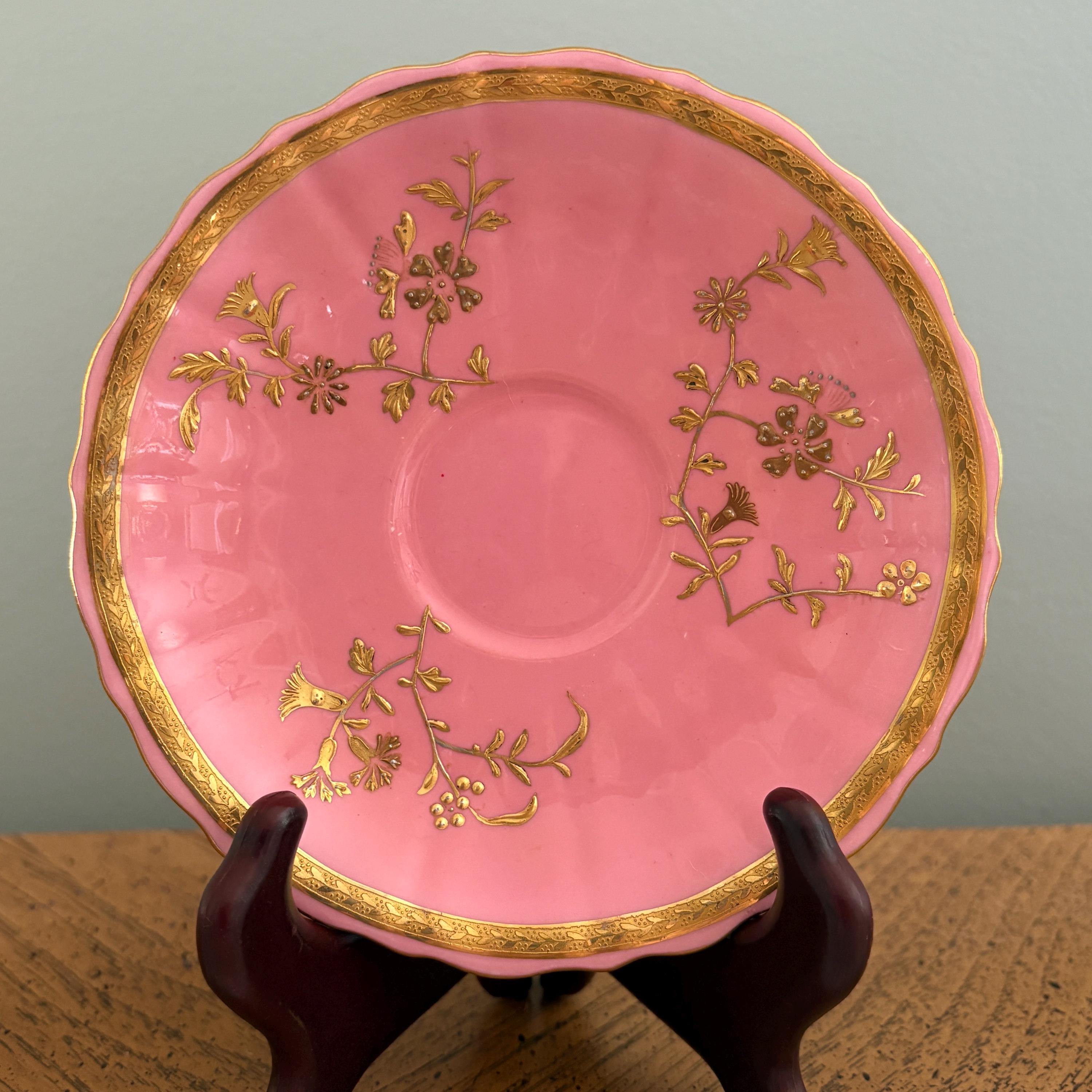 ミントン　メヌエット　ピンク プレート　1950年代 Minton Pink - Etsy
