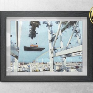 Matson Longshore Print, downloadable Print, printable Modern, Abstrakte Malerei, Hawaii Künstler
