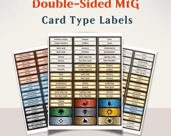 mtg card list download Printable Full Colored Magic the Gathering Unofficial Set Checklists and  Sorting Guide
