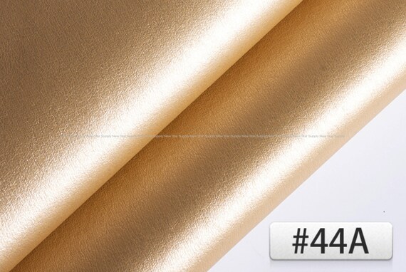 Gold Color Faux Leather Sheets 8x11 Inch Leather Texture Etsy
