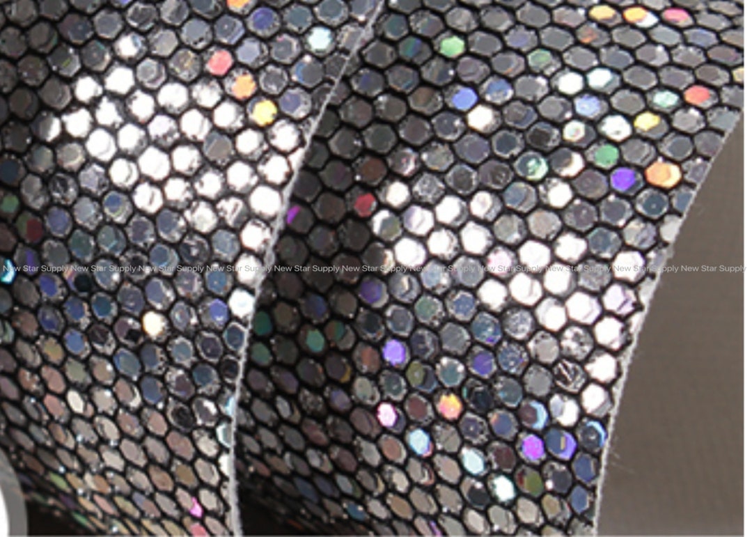 Lovely Glitter Iridescent Mermaid Scales Fish Faux Leather Sheet 8x11 ...