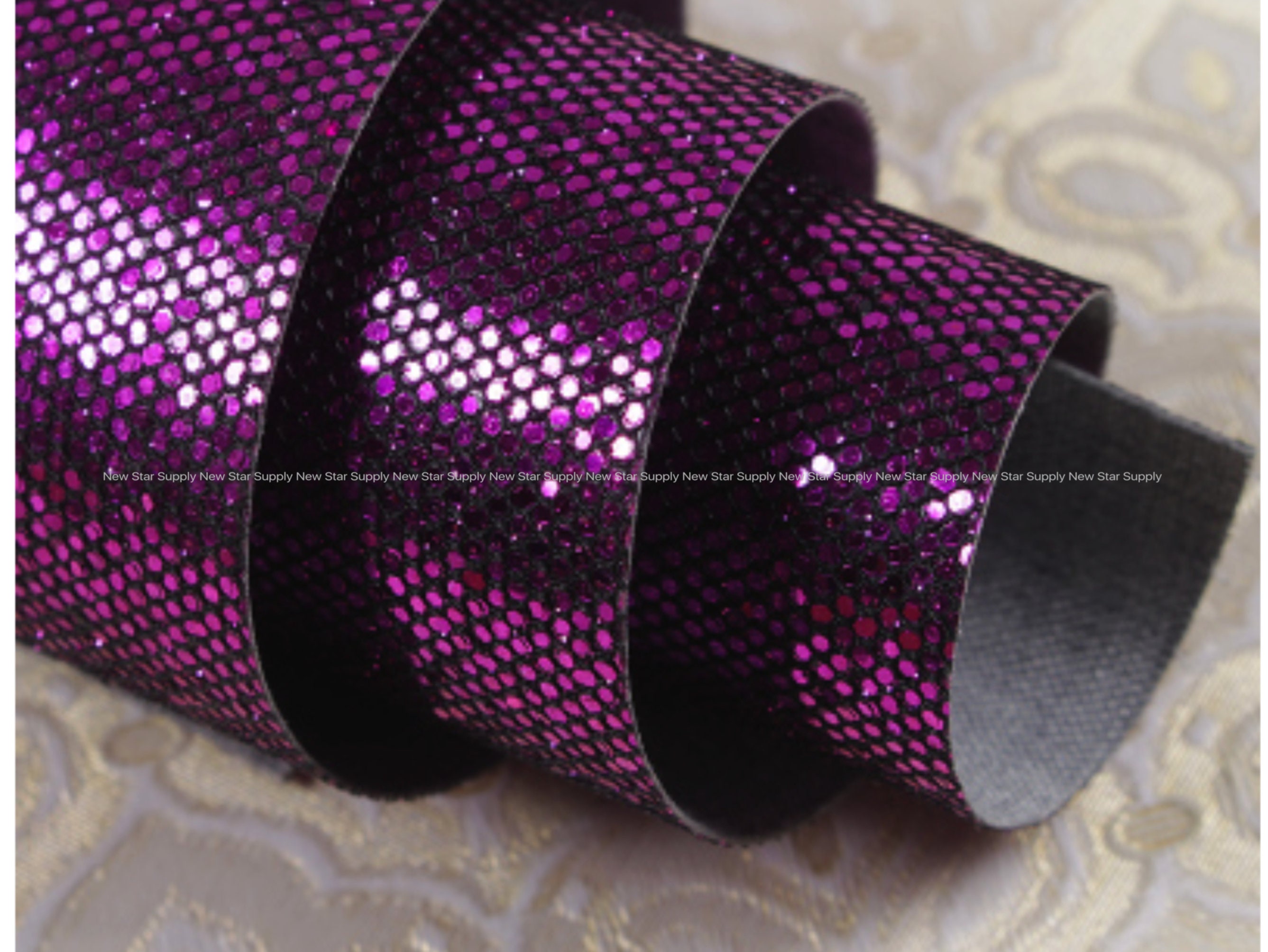 Purple Glitter Iridescent Mermaid Scales Fish Faux Leather Sheet 8x11 ...