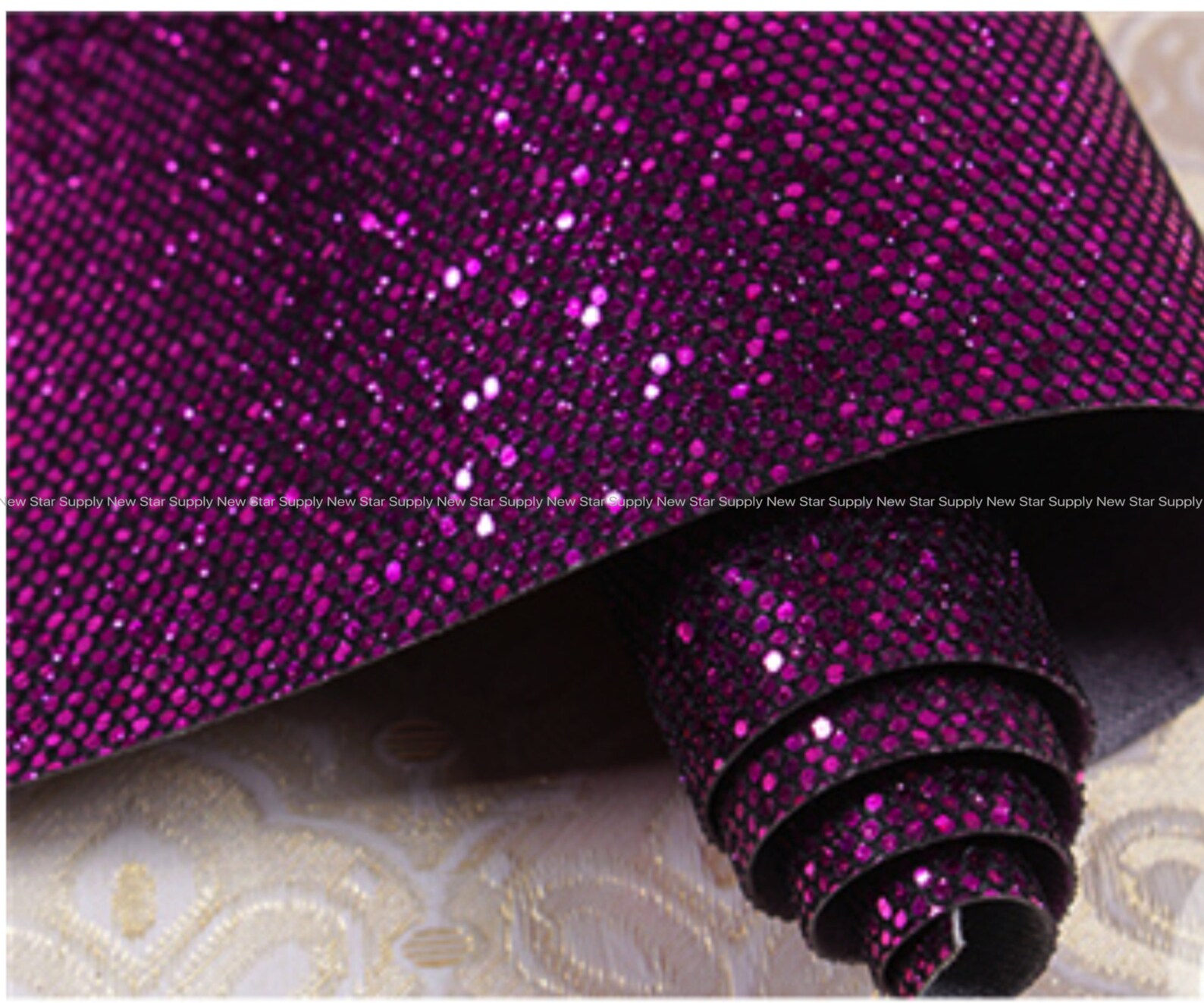 Purple Glitter Iridescent Mermaid Scales Fish Faux Leather Sheet 8x11 ...