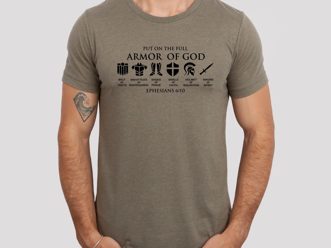 Armor of God Shirt Armor of God Tshirt for Christian T Shirt Etsy