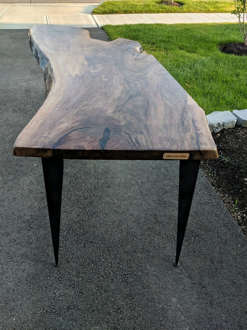 Custom Live Edge Table Top Etsy