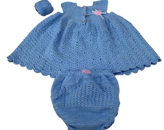 robe bébé au crochet