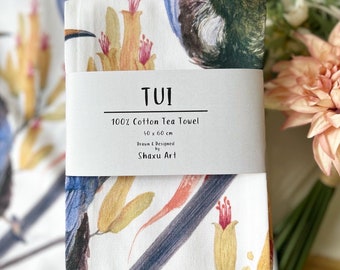 Cotton Tea Towels - Tui tea towels