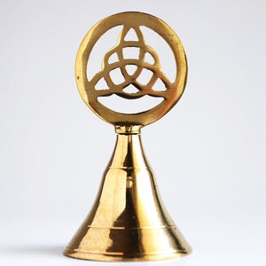 Sacred Altar Bells Brass Meditation Bells Trinity