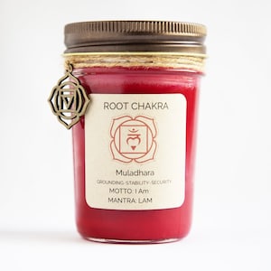 Root Chakra Candle