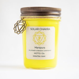 Solar Chakra Candle