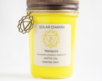 Solar Chakra Candle