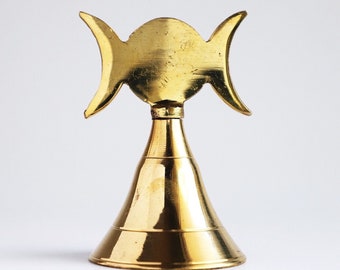 Sacred Altar Bells~ Brass Meditation Bells