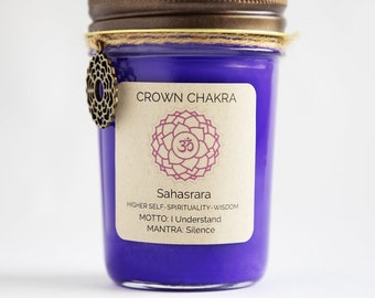 Crown Chakra Candle