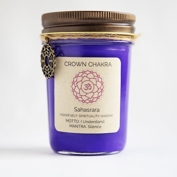 Crown Chakra Candle