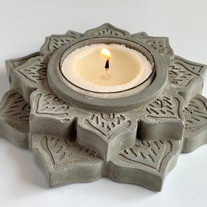 Lotus Tealight Candle Holder