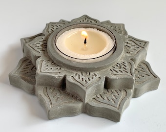 Portacandele Tealight Lotus