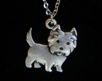 Cheeky Westie necklace / pendant