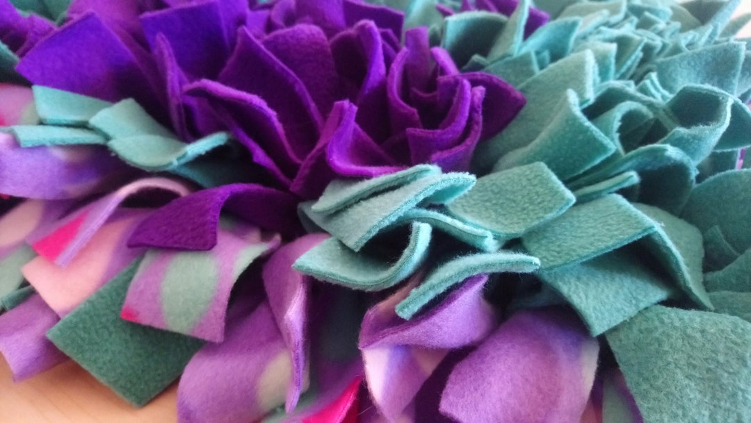 Small Mermaid Ripple Snuffle Mat, Treat Mat, Ombre Mat, Snuffle Rug - Etsy