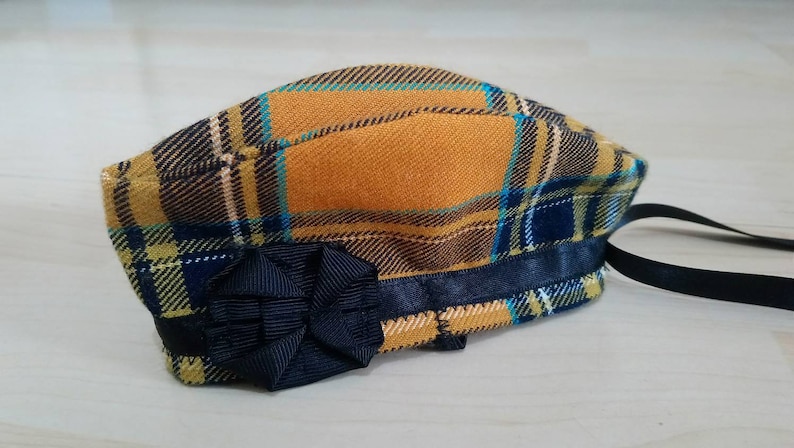 Glengarry dog hat, Dog cap, Scottish soldier hat, Glengarrie hat image 5
