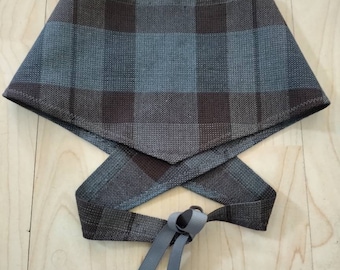 Claire's Shawl, dog shawl, tartan peasant shawl, pet shawl, tartan arisaid, sontag wrap