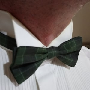 Tartan adjustable bowties, Plaid bowtie, Clan and tweed bow ties (for humans)
