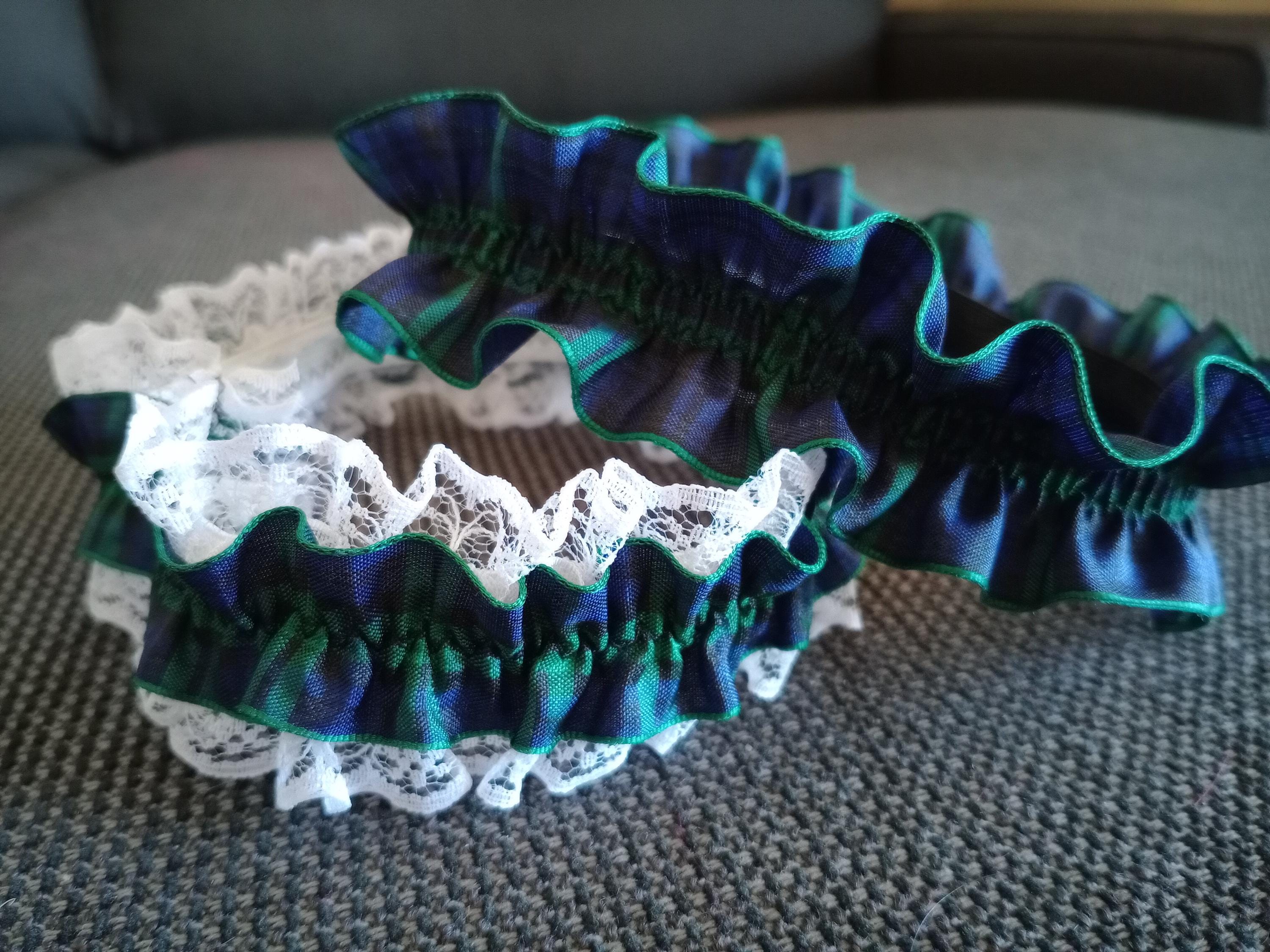 Plaid Garter - Etsy