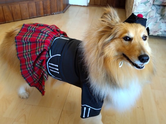 Dog kilt costume hotsell