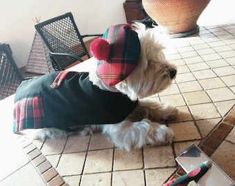 burberry dog hat