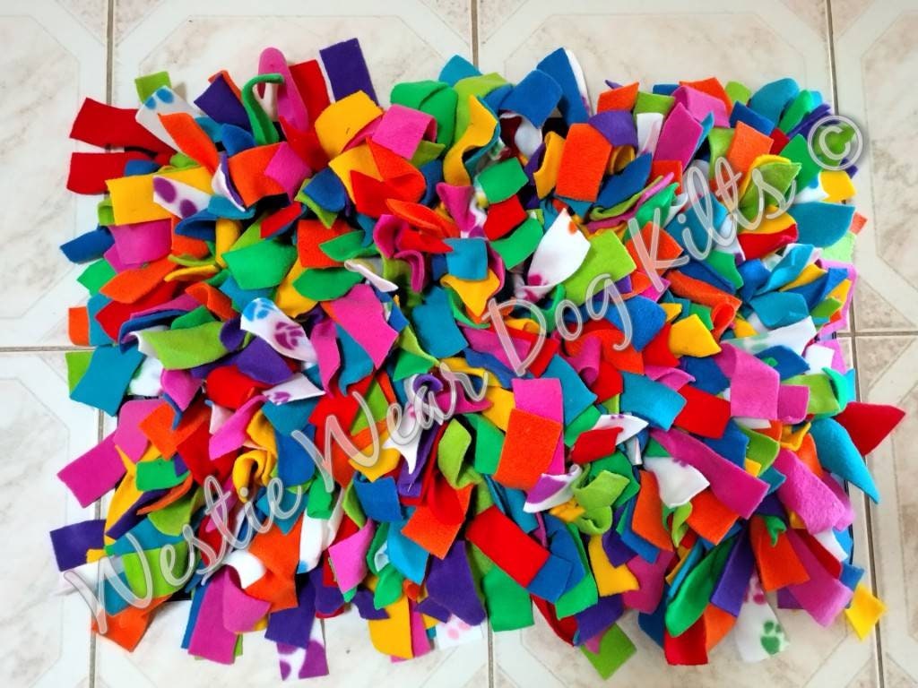 Large Rainbow Snuffle Mat