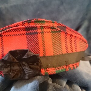 Glengarry dog hat, Dog cap, Scottish soldier hat, Glengarrie hat image 3