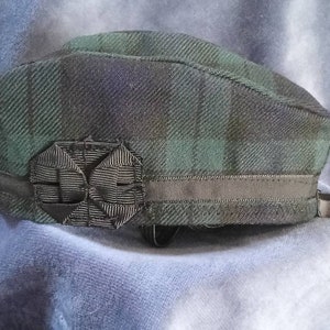 Glengarry dog hat, Dog cap, Scottish soldier hat, Glengarrie hat image 4