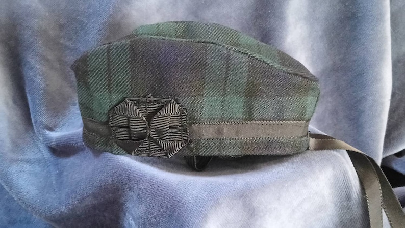 Glengarry dog hat, Dog cap, Scottish soldier hat, Glengarrie hat image 4